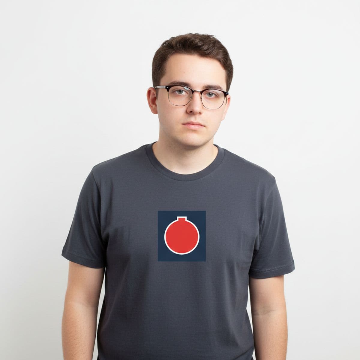 It Was Just Like This printed on a t-shirt, worn