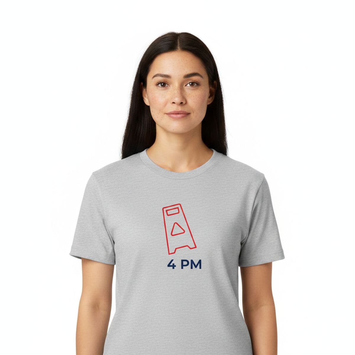 “It’s Been Standing Sentinel” printed on a t-shirt, worn