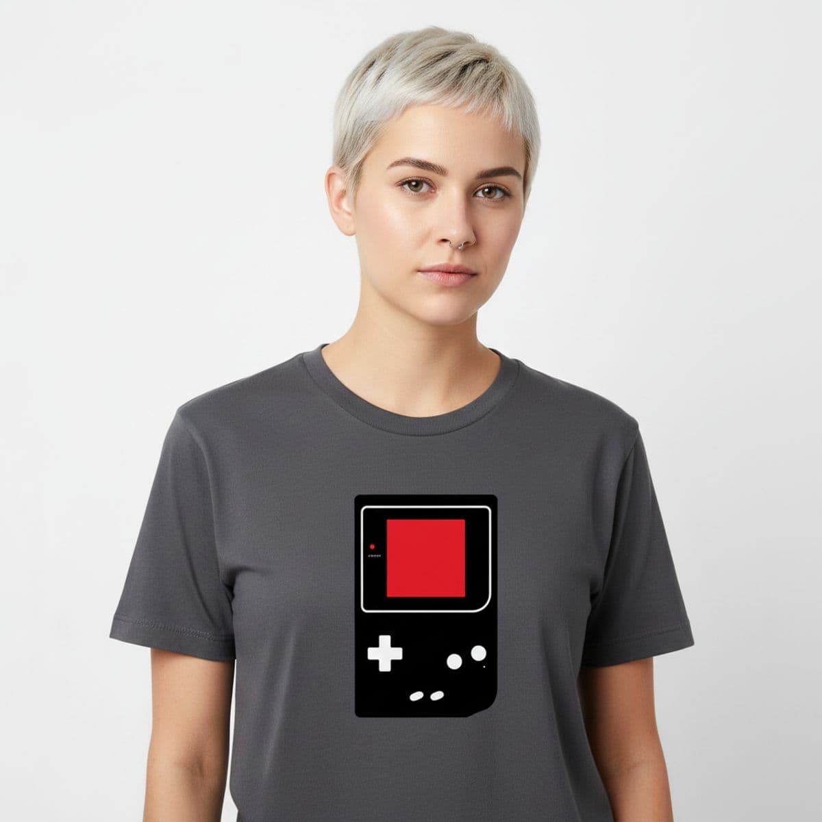 It's Just Another Sunday printed on a t-shirt, worn