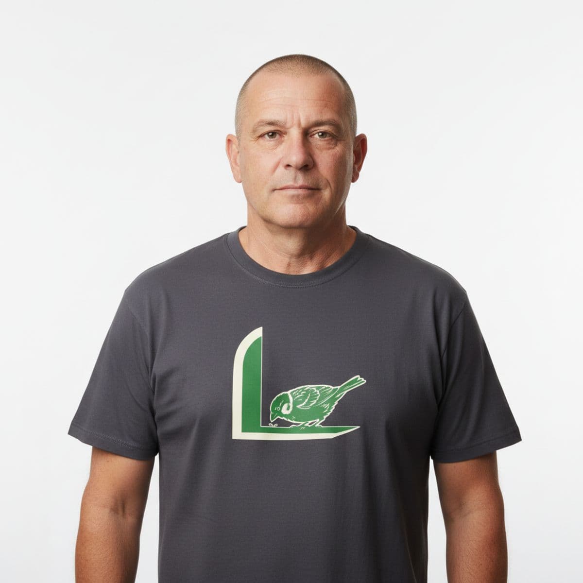 It's Just How It Is printed on a t-shirt, worn