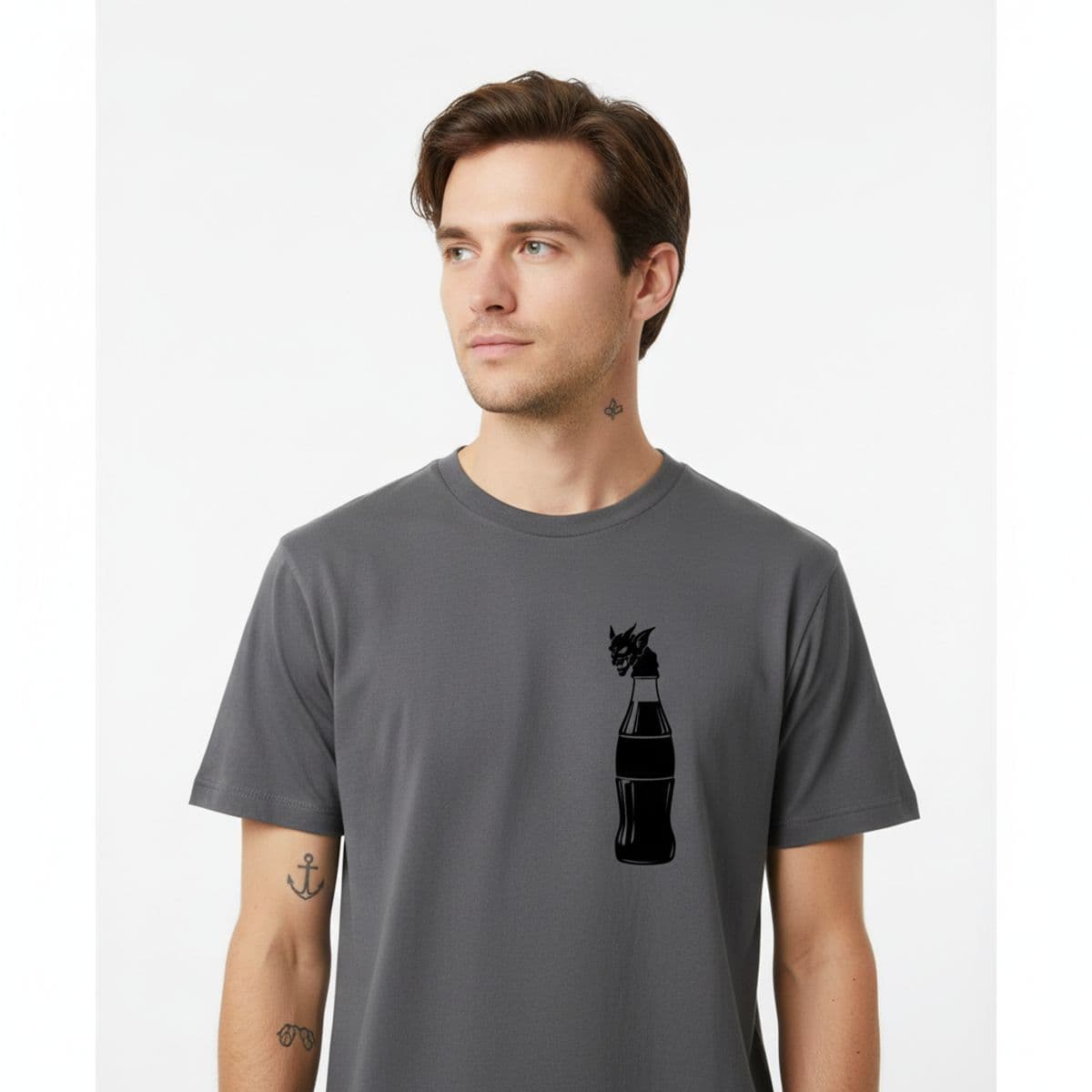 It's Long Past Midnight printed on a t-shirt, worn