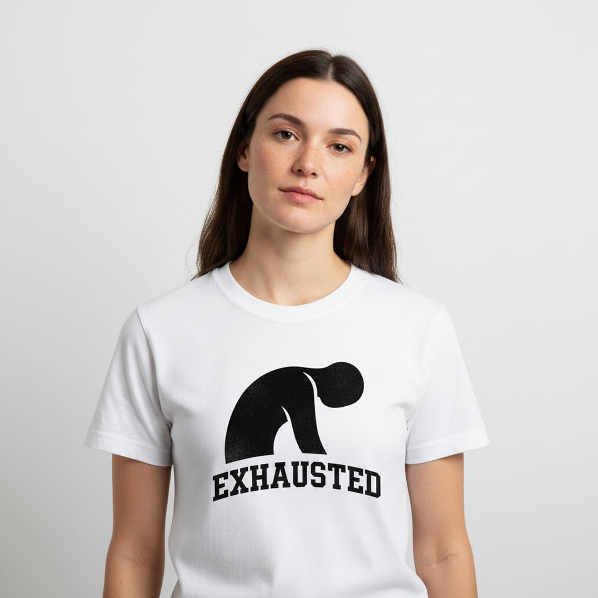 It's Not My Fault printed on a t-shirt, worn