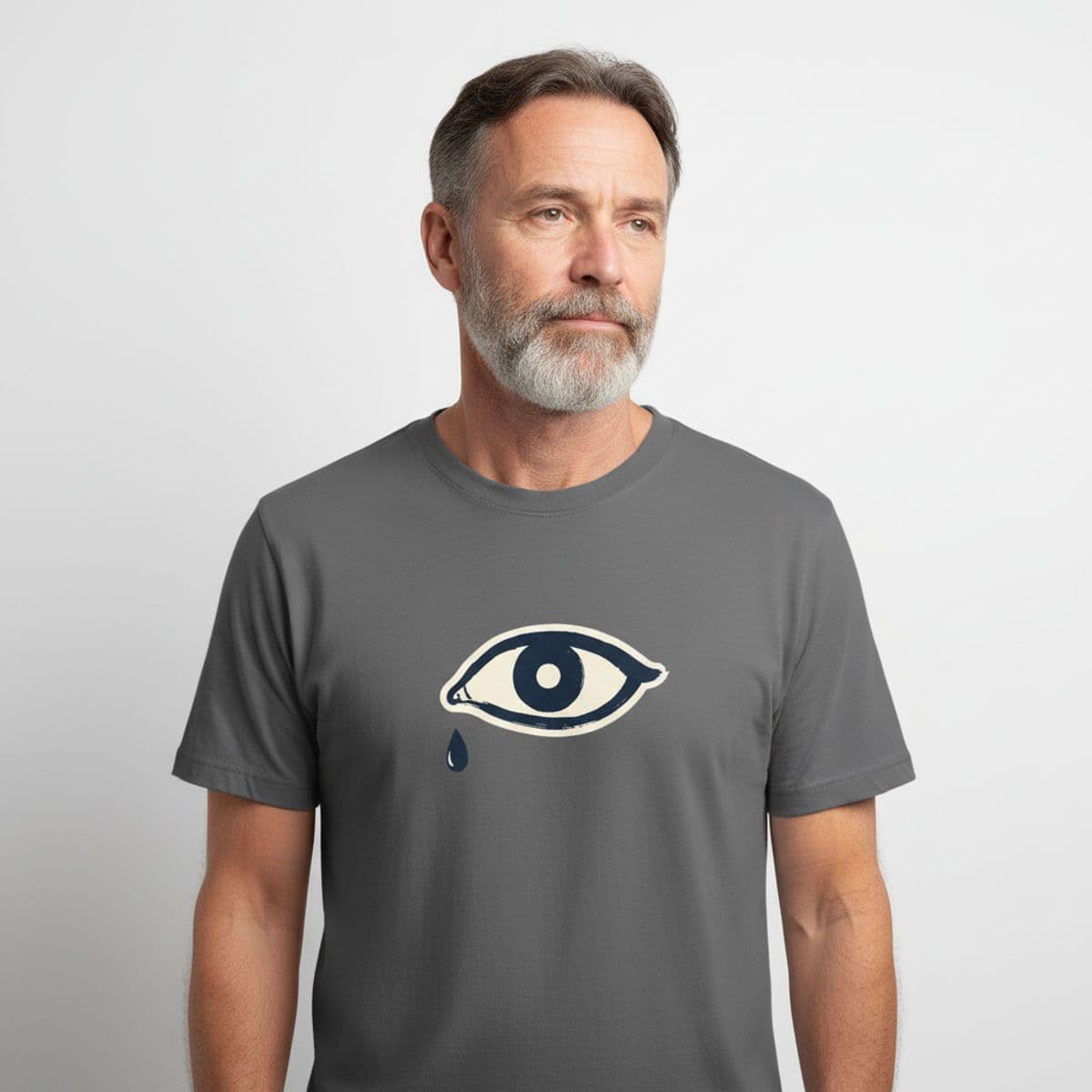 Someone Enduring the Day printed on a t-shirt, worn