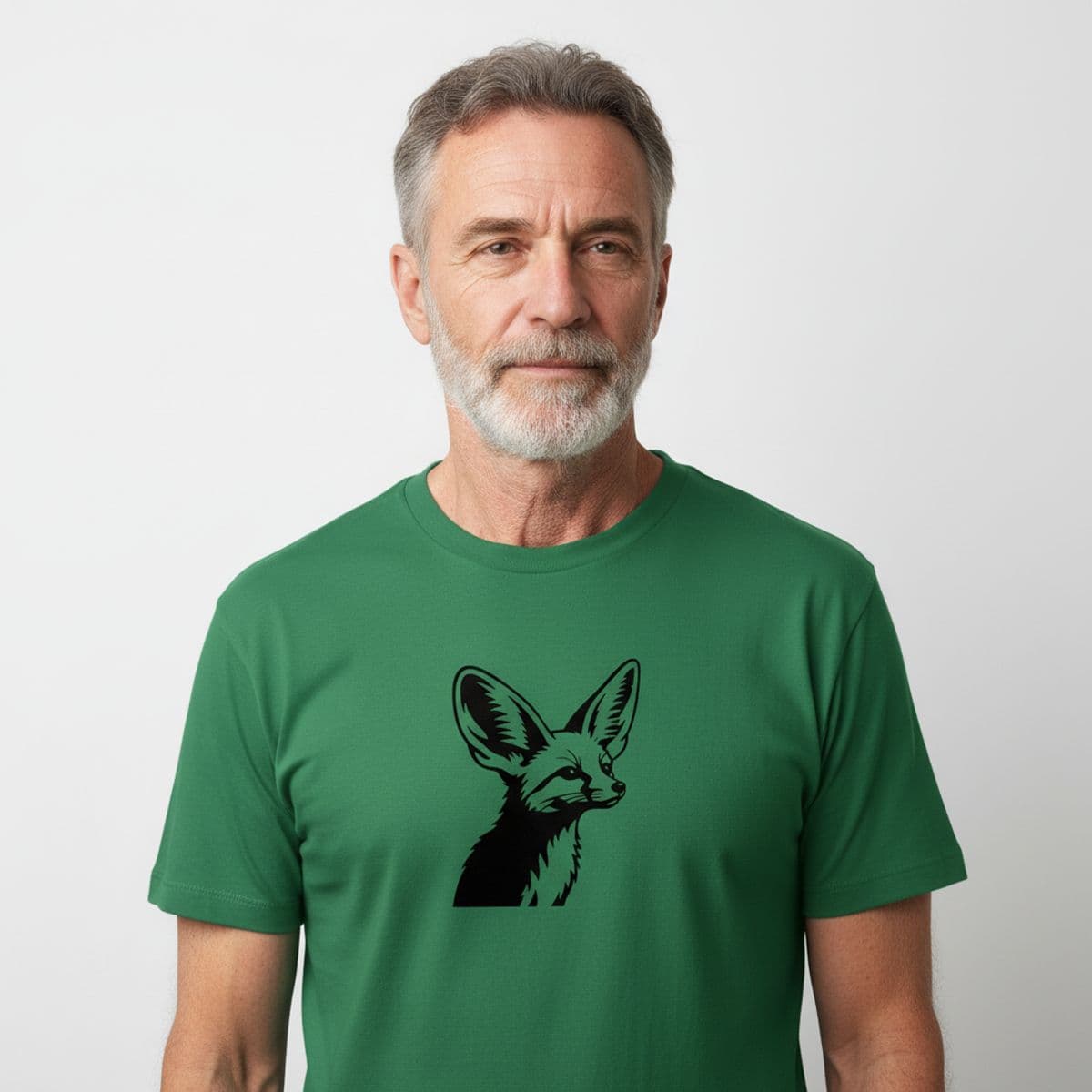 Spilling the Oat Milk Yogurts printed on a t-shirt, worn