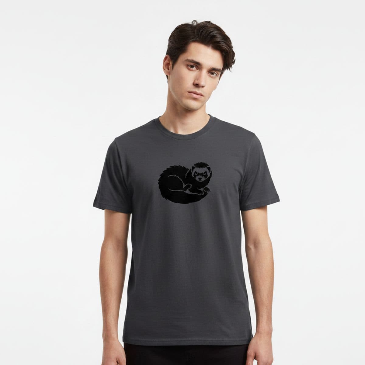 The Air Conditioner Wins printed on a t-shirt, worn