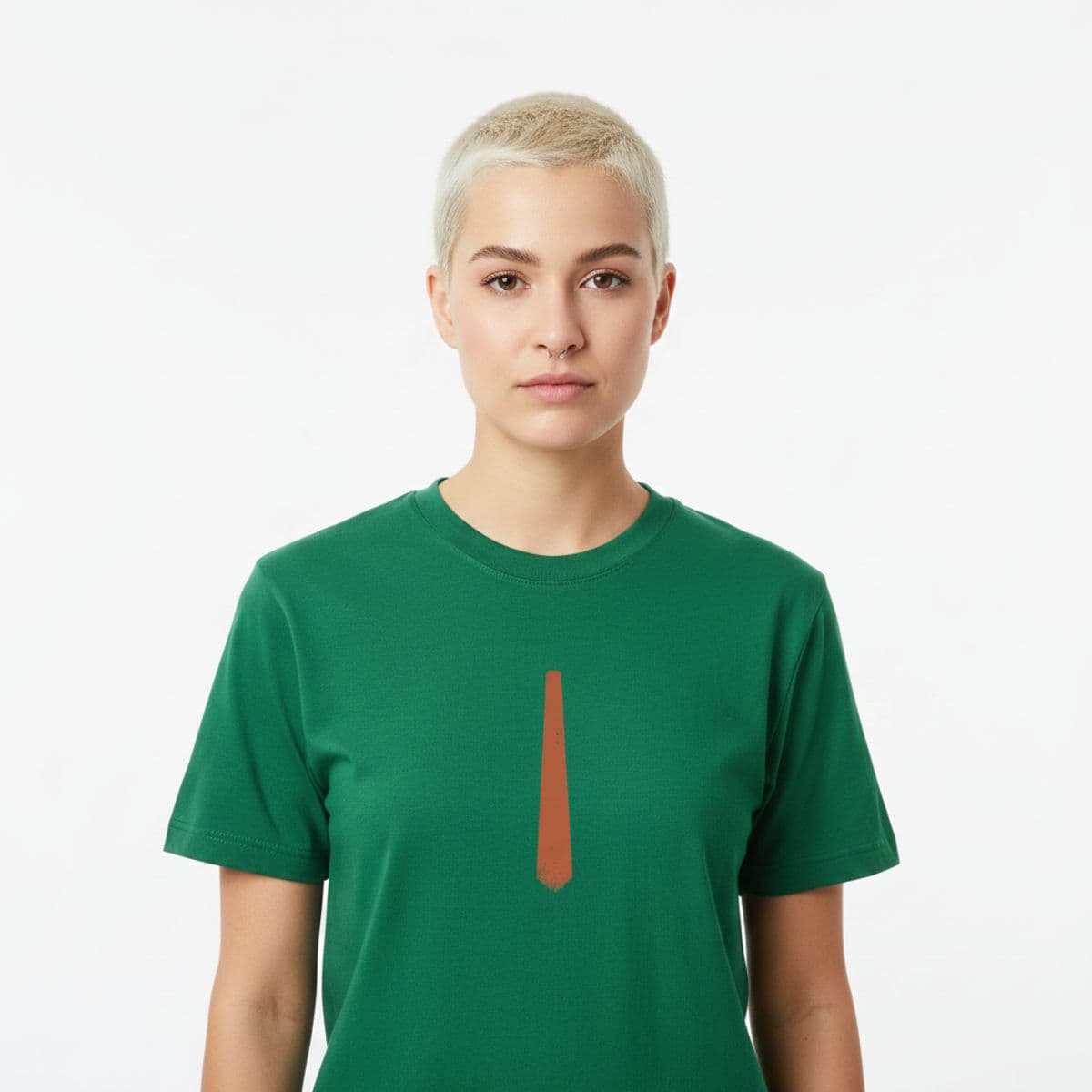 The Banana Bread Confession printed on a t-shirt, worn