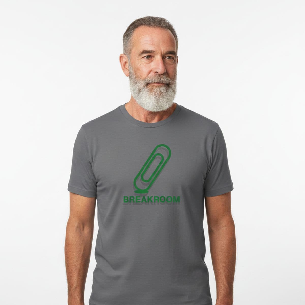 The Casserole Arrives printed on a t-shirt, worn