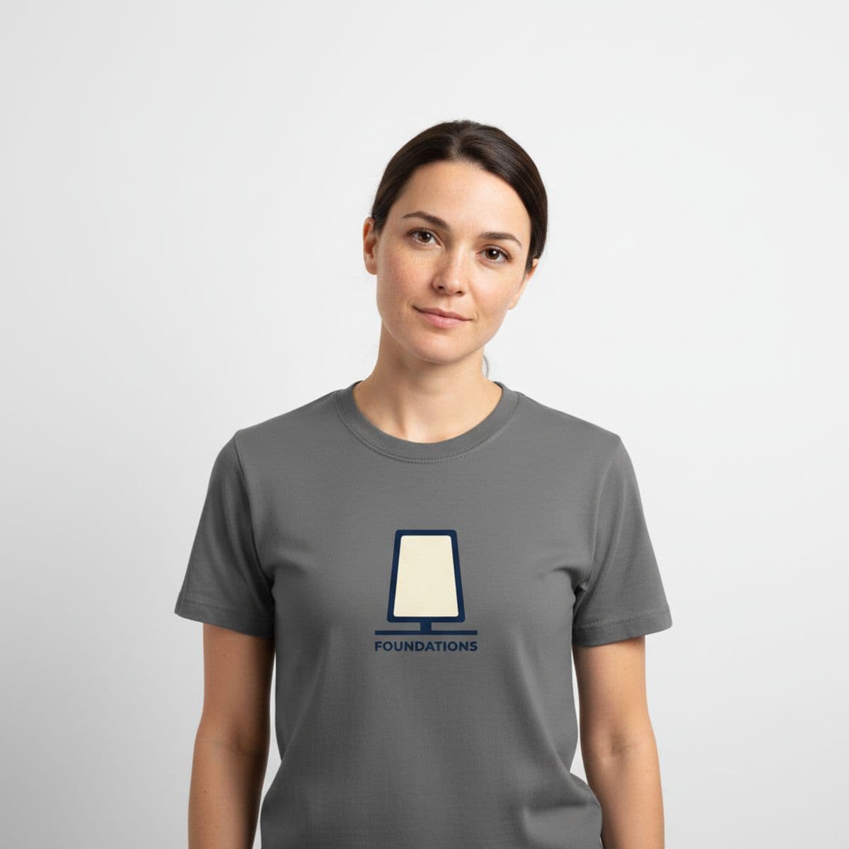 The Refrigerated Room Calendar printed on a t-shirt, worn