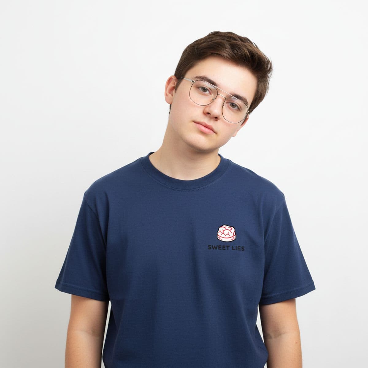 They Said It Was Clean printed on a t-shirt, worn