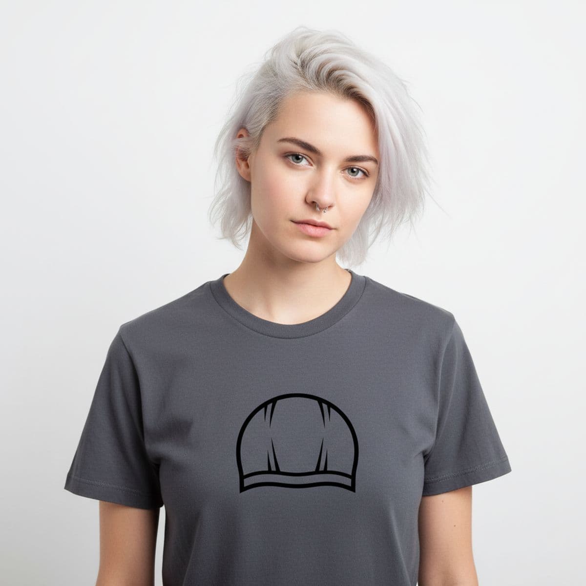 They Said It Would Be Easy printed on a t-shirt, worn