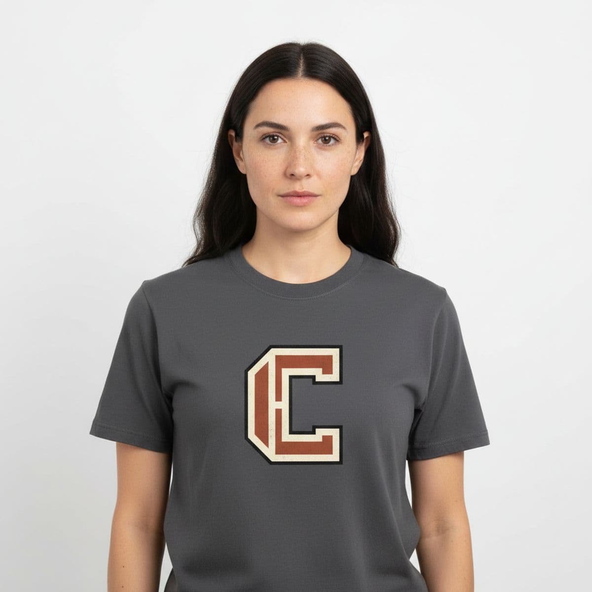 Untitled (Laundry Room, Autumn) printed on a t-shirt, worn