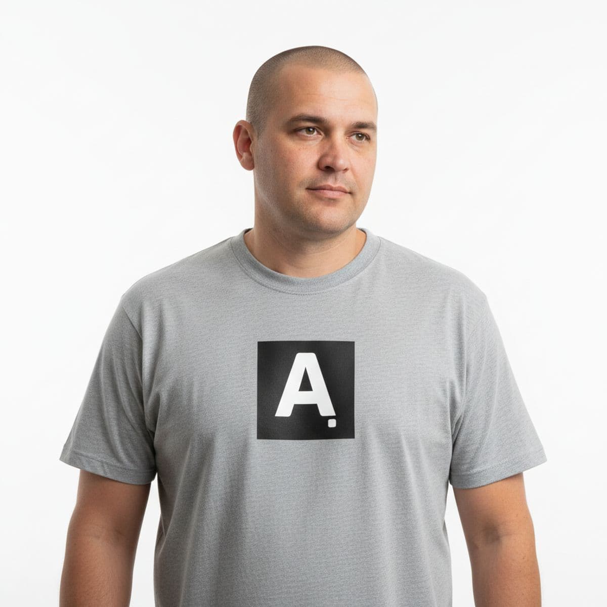 Untitled (Rental Kitchen) printed on a t-shirt, worn