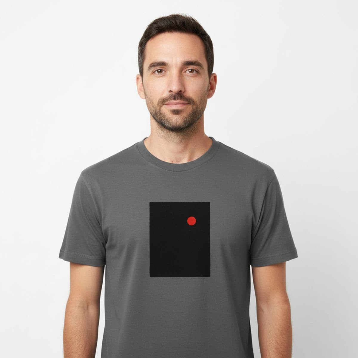 Untitled (Rented Kitchen) printed on a t-shirt, worn