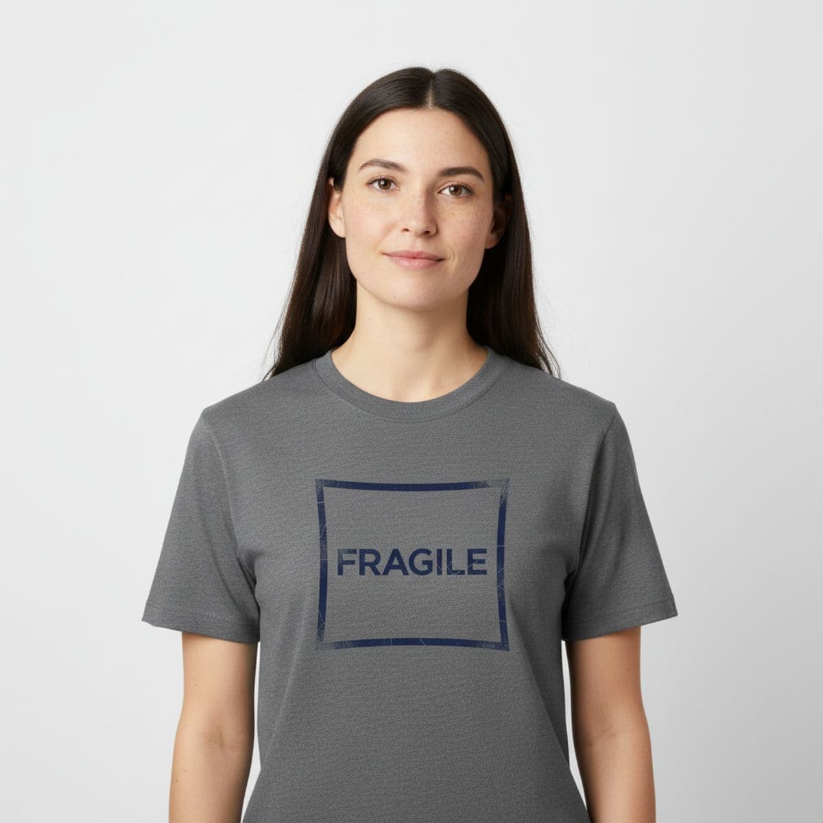 Untitled (Stockroom Pivot) printed on a t-shirt, worn