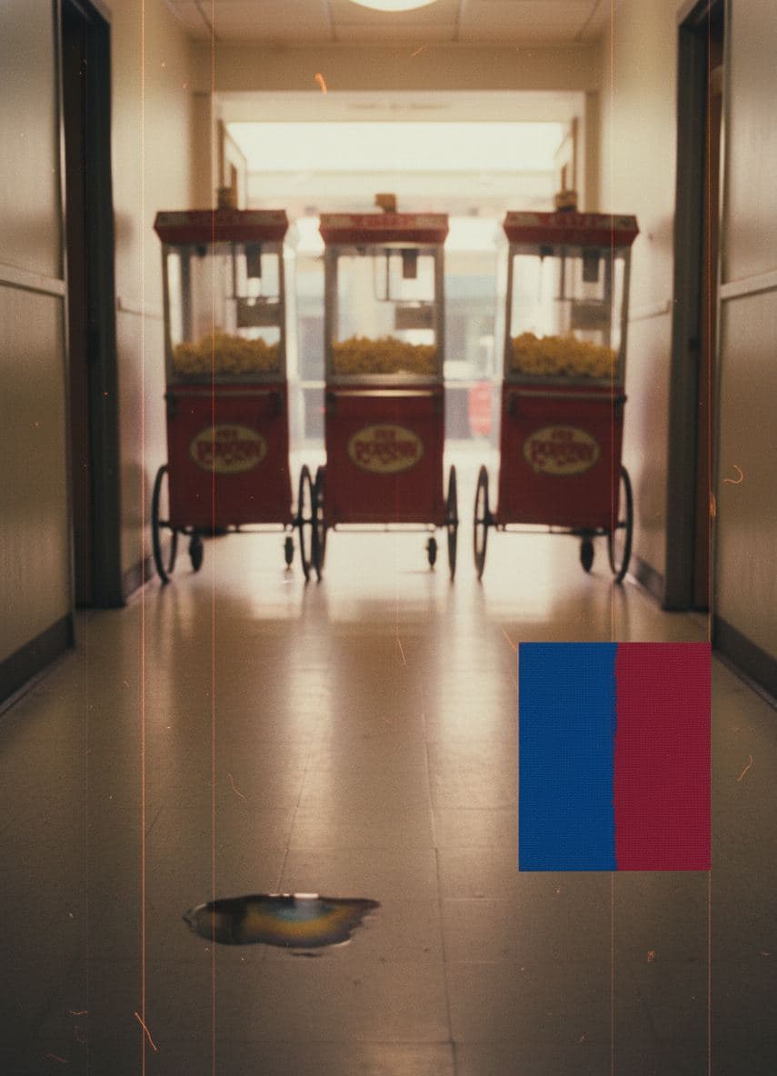 Blocking the Service Corridor — abstract work by Viktor Eklund — MODULAR · a one-of-a-kind original