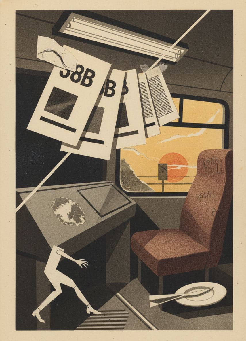 Checking the Route One Last Time — Irmela Bechmann · MODULAR one-of-a-kind original