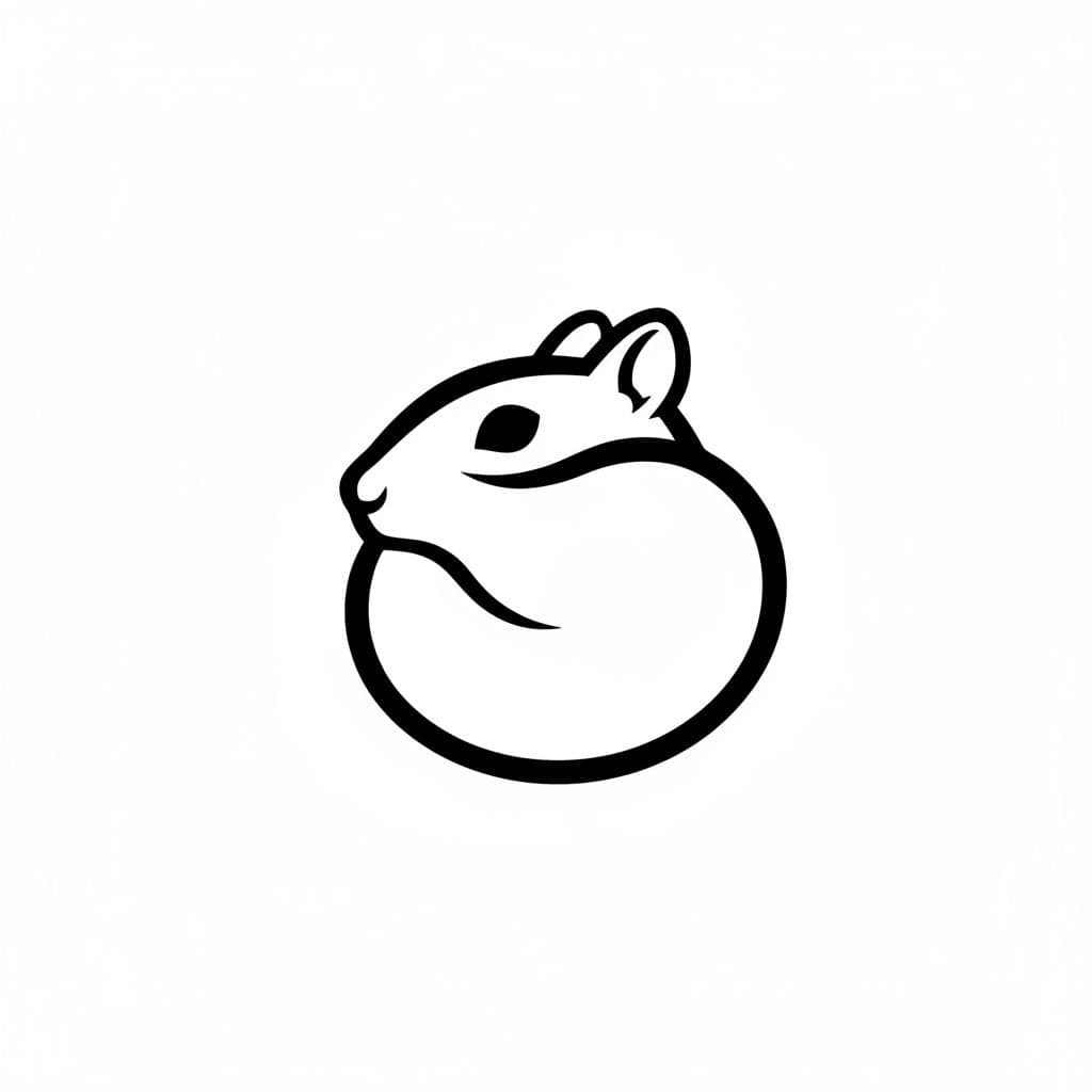 Chipmunk Retrieving the Crumb — print by Matteo Iannelli — MODULAR · a one-of-a-kind original