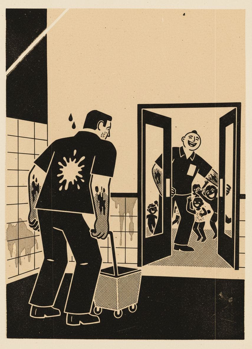 Echoes in the Chlorinated Air — print by Yuko Shimizu-Tachibana — MODULAR · a one-of-a-kind original