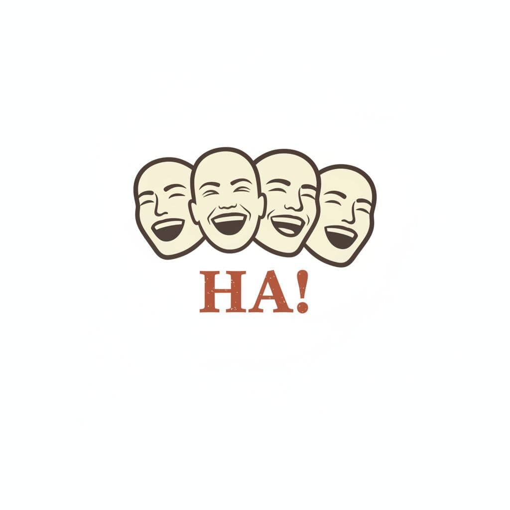 Feigning Amusement at a Pictogram — print by Agnete Holm — MODULAR · a one-of-a-kind original