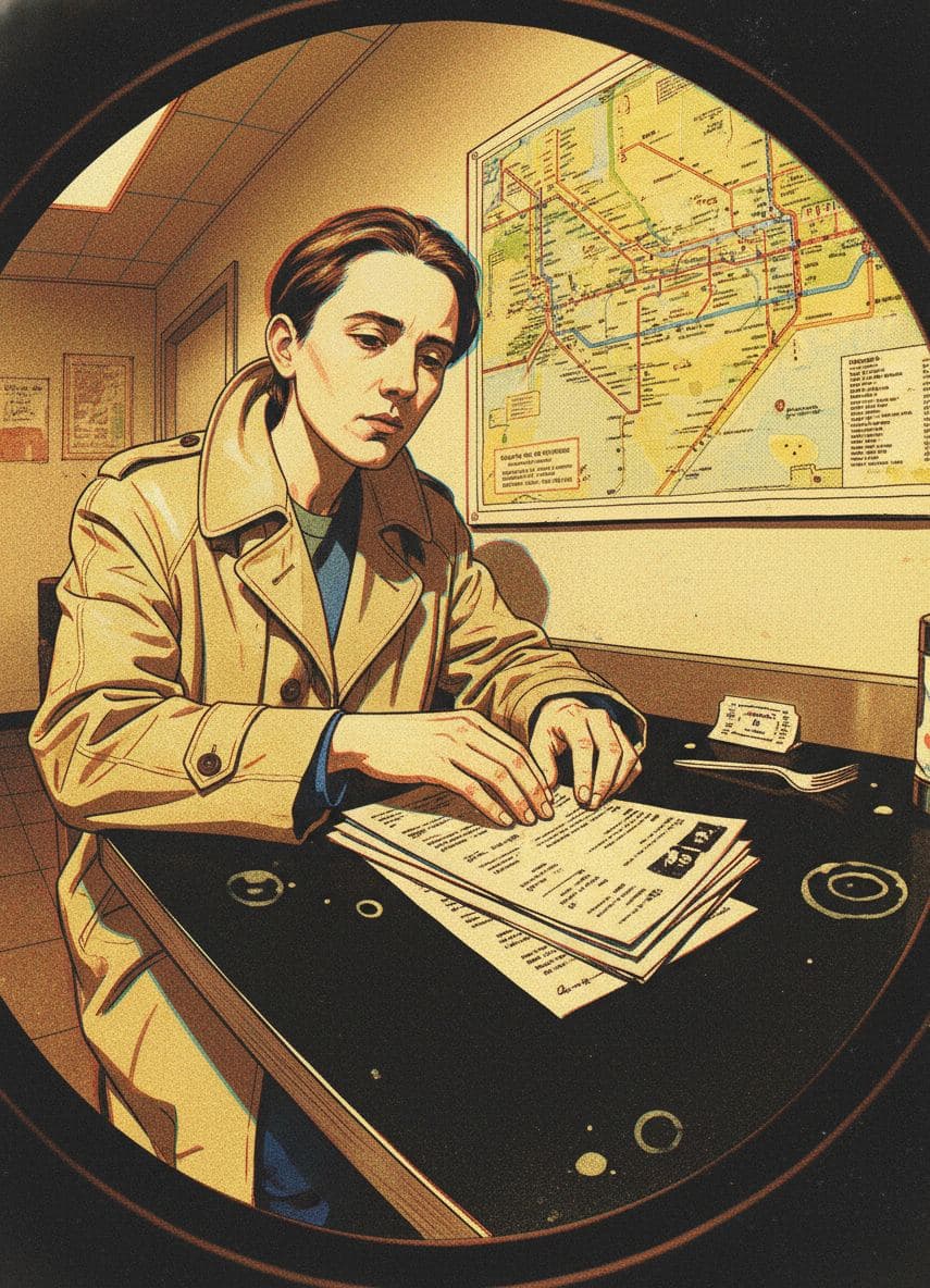 Finding the Diner's Last Choice — Anya Pietrowski · MODULAR one-of-a-kind original