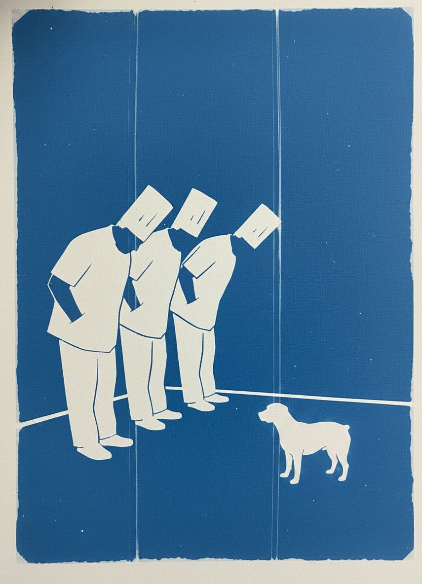 Four chefs, 1998, graffiti wall — abstract work by Viktor Eklund — MODULAR · a one-of-a-kind original