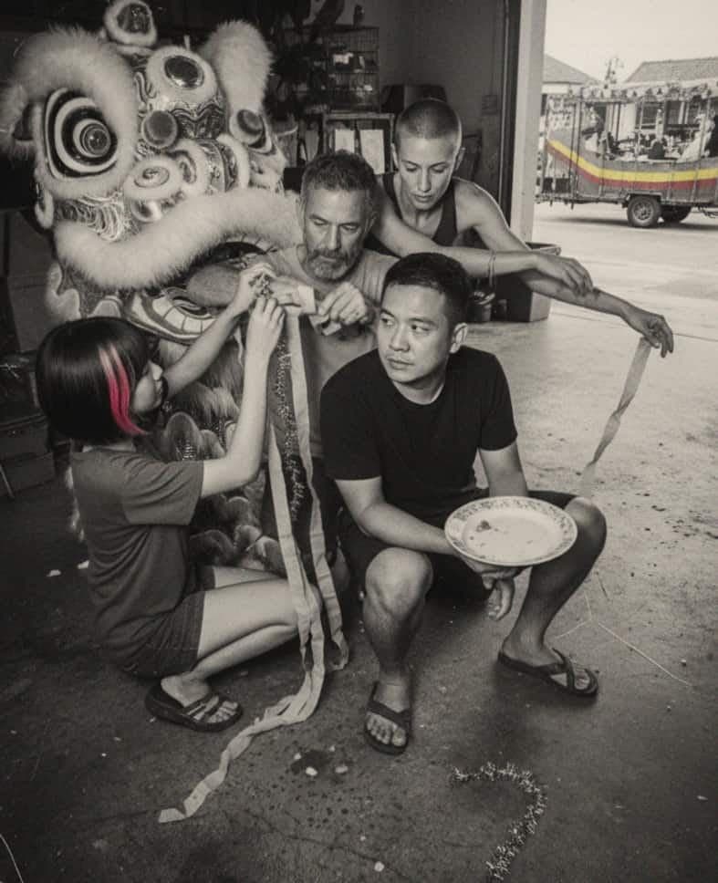 Lion Head Rehearsal, Garage Corner — Deepa Basnet · MODULAR one-of-a-kind original