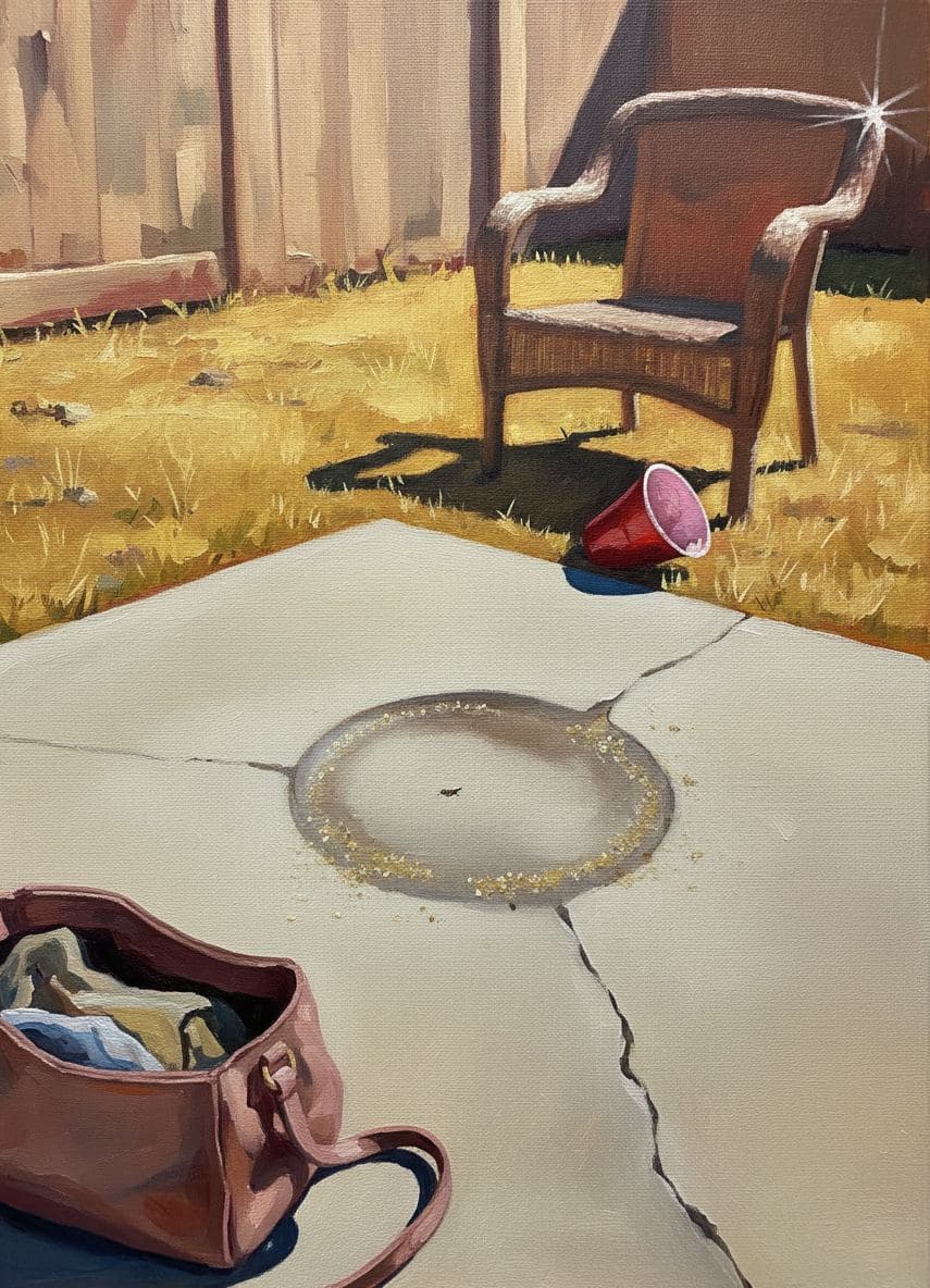 Margot Forgets the Watermark — abstract work by Saskia Vandenberg — MODULAR · a one-of-a-kind original