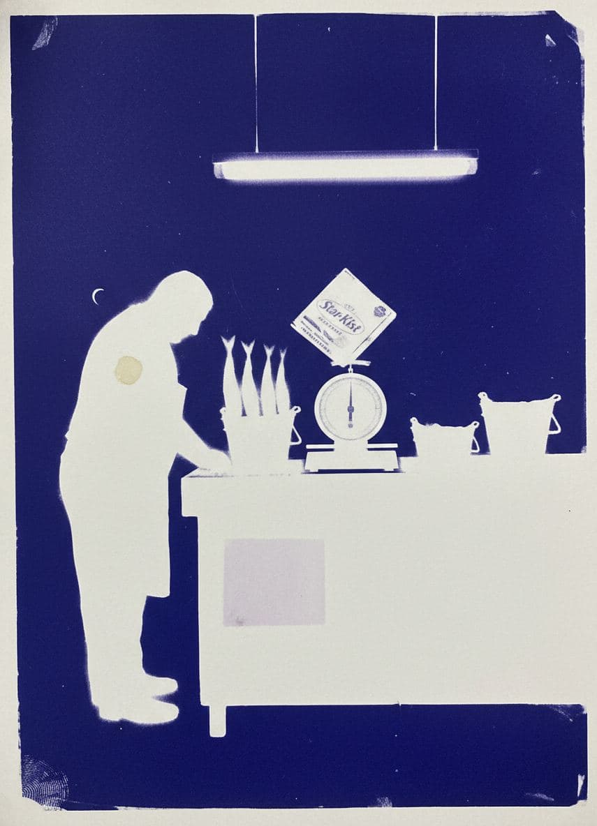 Mercado da Ribeira Closes Early — abstract work by Viktor Eklund — MODULAR · a one-of-a-kind original