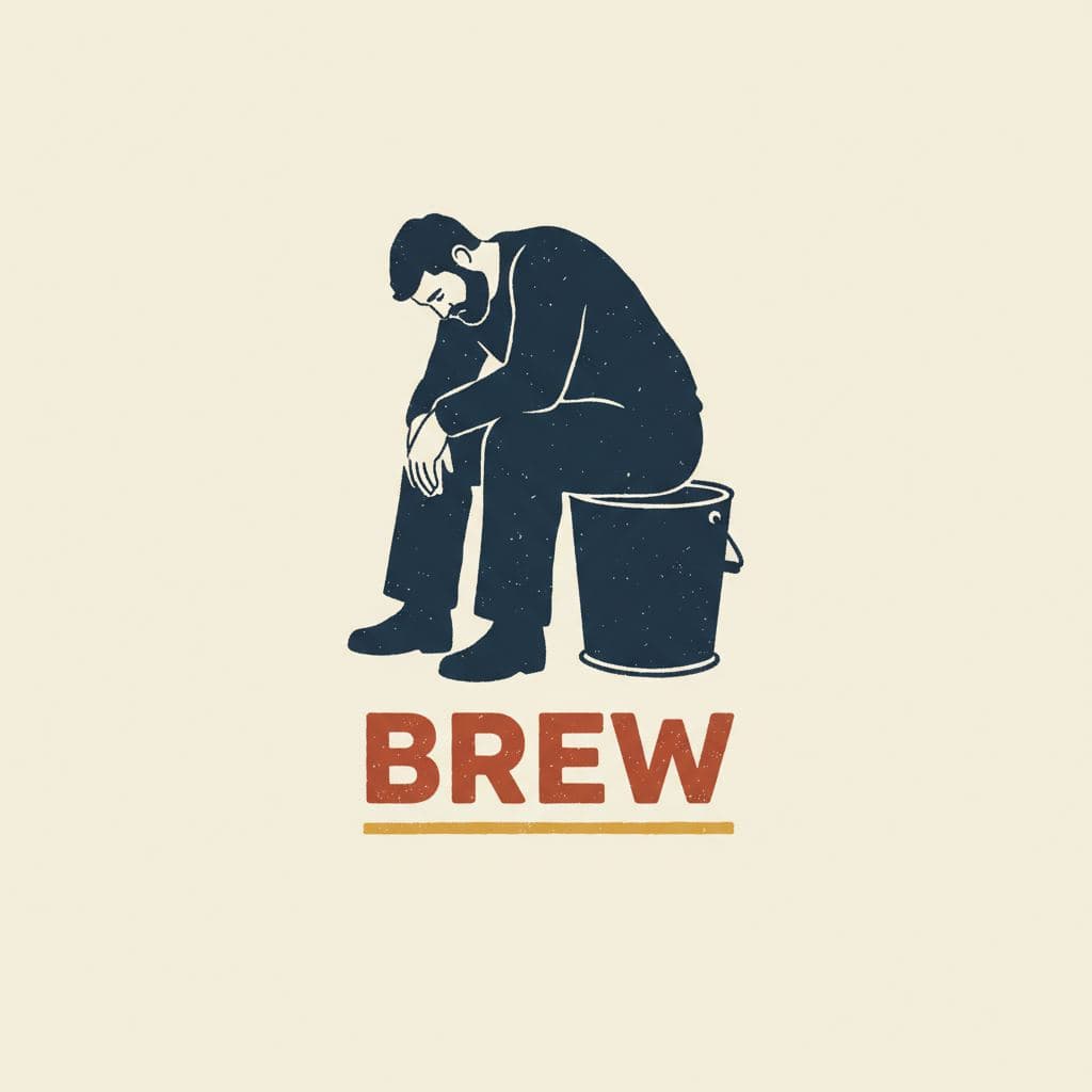 Microbrewery Floor with a Twist-Tie — print by Rafał Zborowski — MODULAR · a one-of-a-kind original