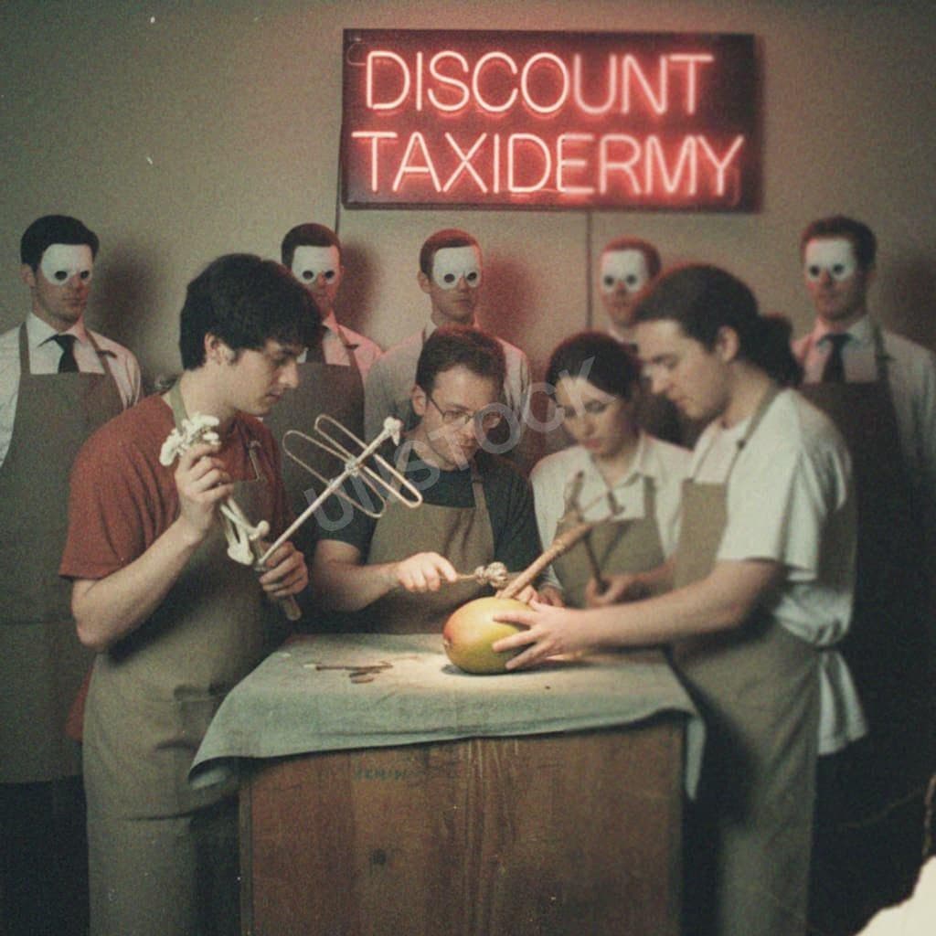 Midnight mango taxidermy ritual — Deepa Basnet · MODULAR one-of-a-kind original
