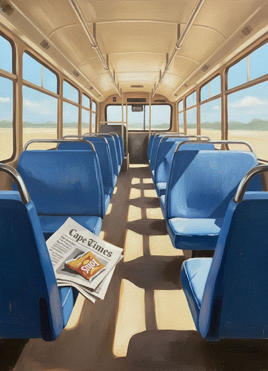 Riding Through the Cape Doctor — abstract work by Saskia Vandenberg — MODULAR · a one-of-a-kind original