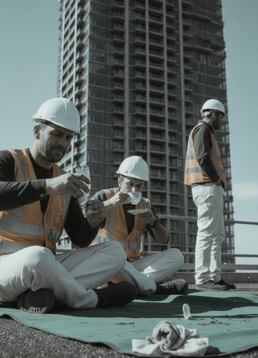 Roofer Polishes the Flute — Akiko Tatsumi · MODULAR one-of-a-kind original