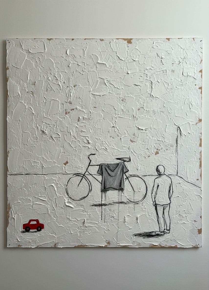 saturday morning downpour dreams — abstract work by Saskia Vandenberg — MODULAR · a one-of-a-kind original