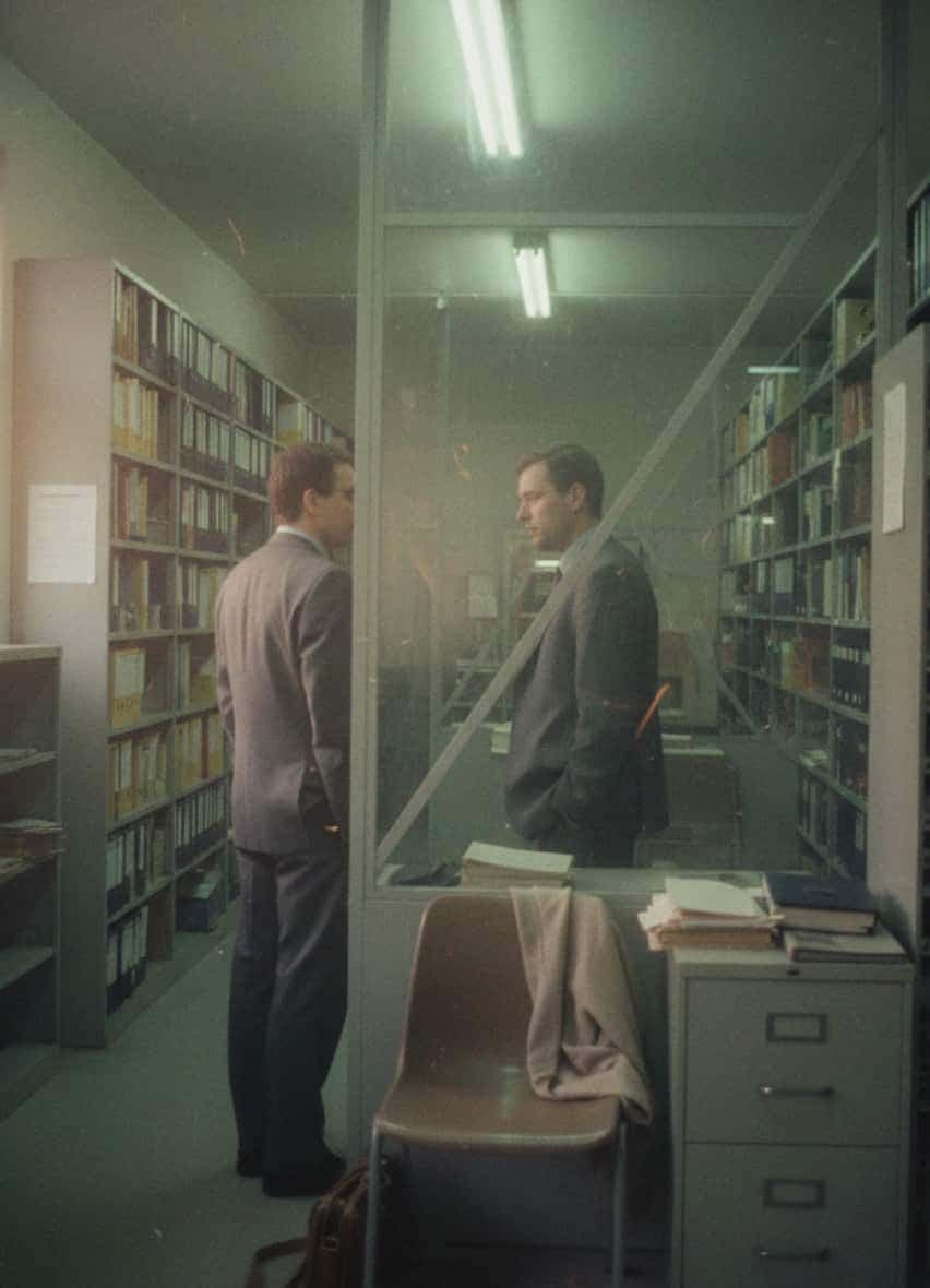 Shared Glance at the Archive — photograph by Nadia Vorholt — MODULAR · 13 × 18 cm limited edition of 10