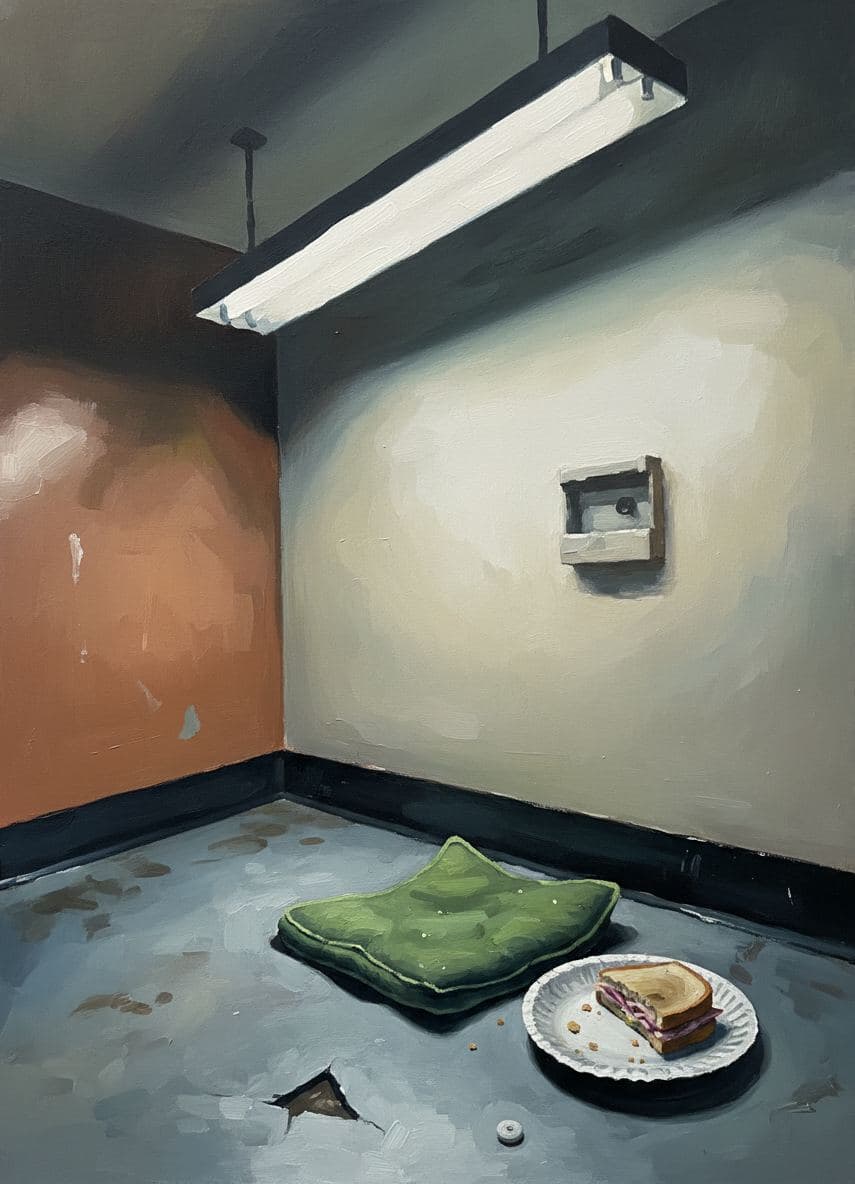 Someone Forgetting Their Lunch — abstract work by Viktor Eklund — MODULAR · a one-of-a-kind original