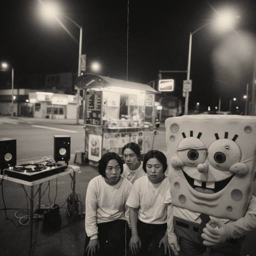 spongebob's long journey home — Elena Volkova · MODULAR one-of-a-kind original