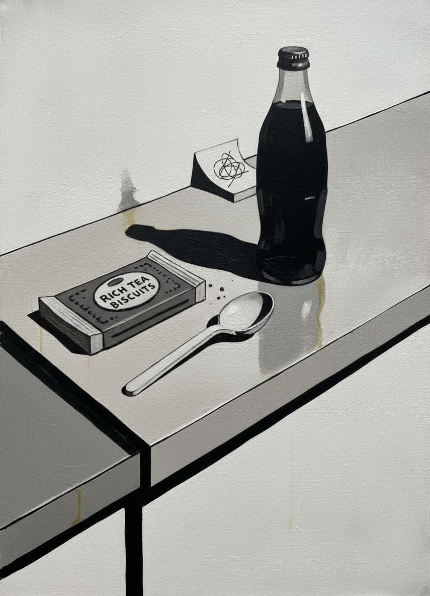 Student Forgetting Their Morning — abstract work by Viktor Eklund — MODULAR · a one-of-a-kind original
