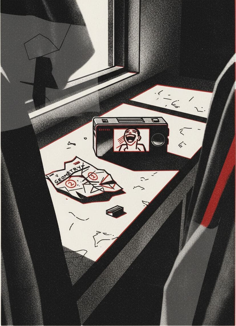 Summer Classroom with a Granola Bar — print by Anya Pietrowski — MODULAR · a one-of-a-kind original