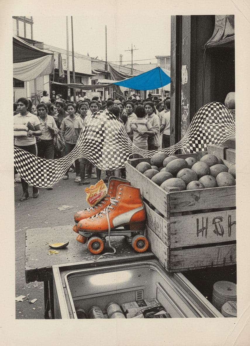 Tepito Vendor's Daughter Forgets Skates — Stefan Tannhäuser · MODULAR one-of-a-kind original