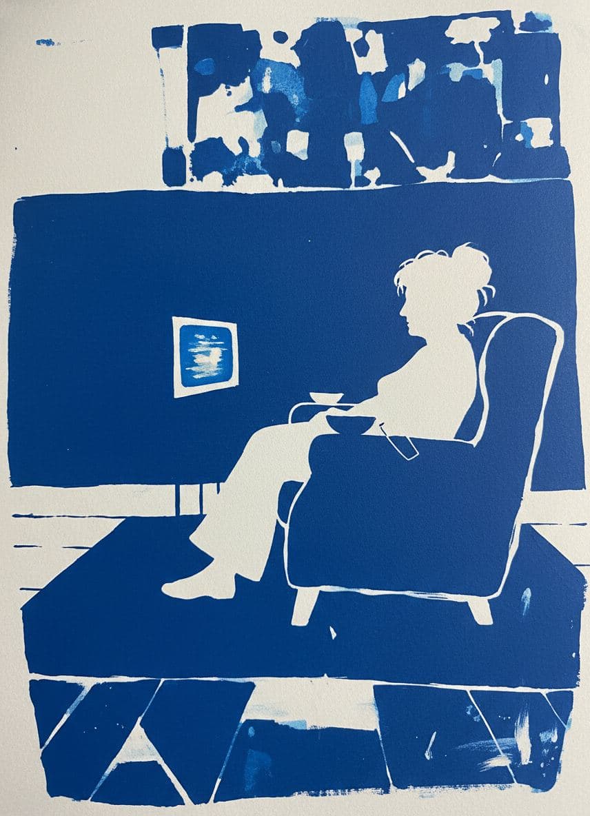 The Best Oatmeal of Her Life — abstract work by Viktor Eklund — MODULAR · a one-of-a-kind original