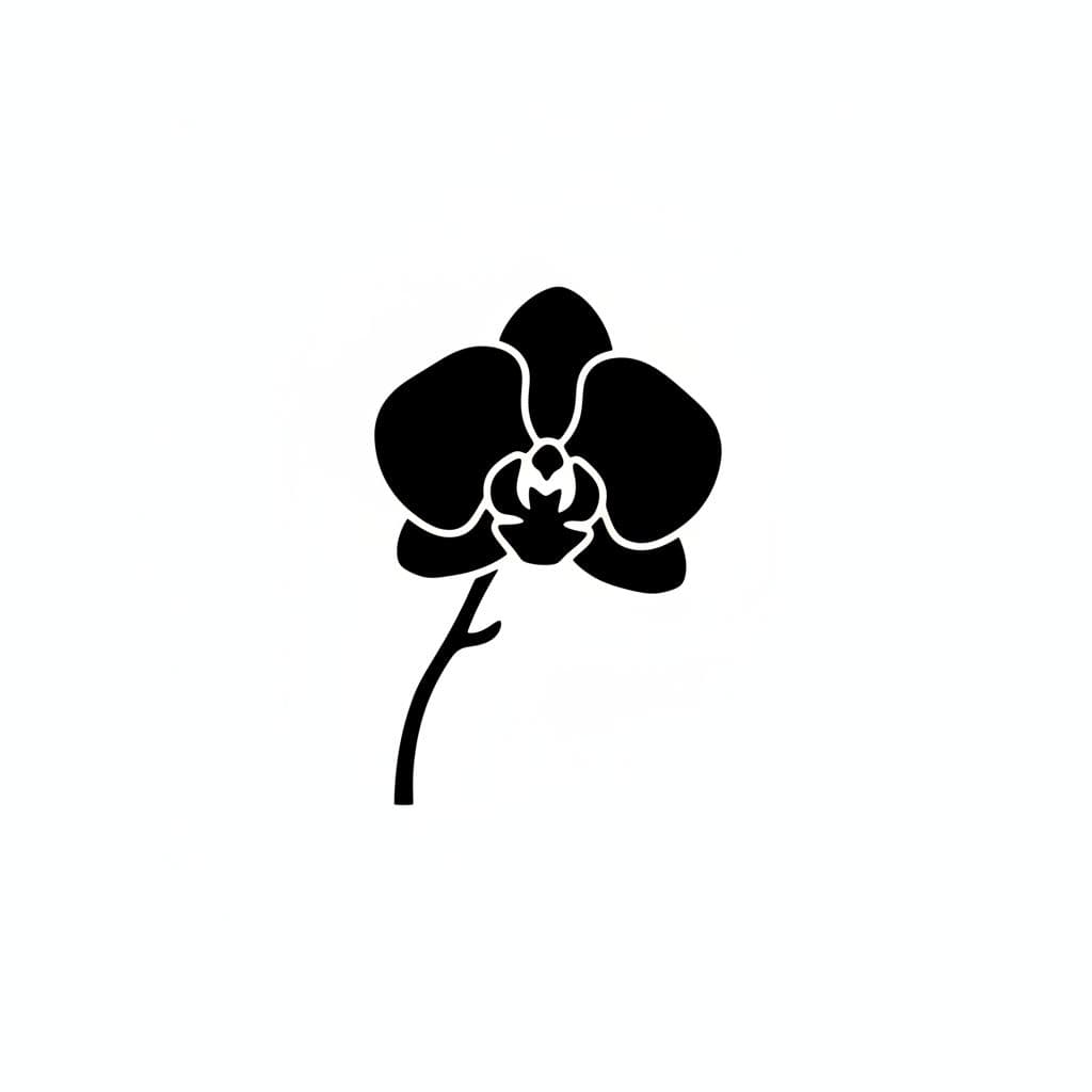 The Bruised Orchid and the Flare — print by Rafał Zborowski — MODULAR · a one-of-a-kind original