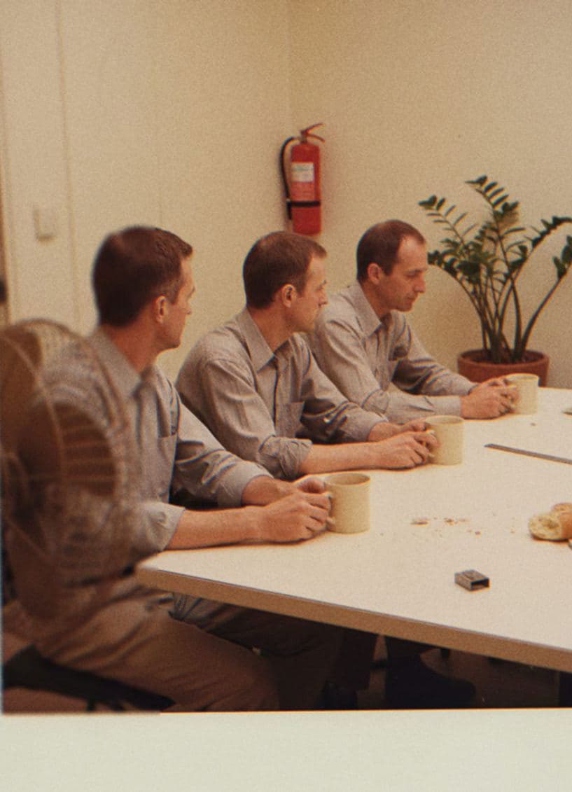 The Conference Room Gets Painted — photograph by Iain Fraser-Campbell — MODULAR · 13 × 18 cm limited edition of 10