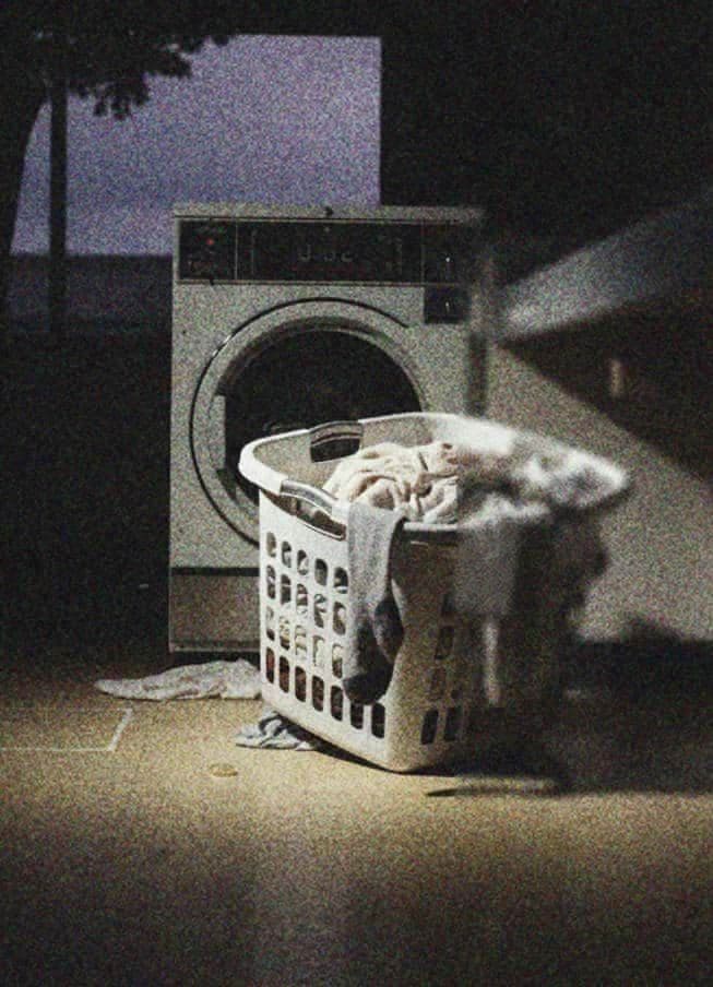 The Laundry Hamper's Burden — Akiko Tatsumi · MODULAR one-of-a-kind original