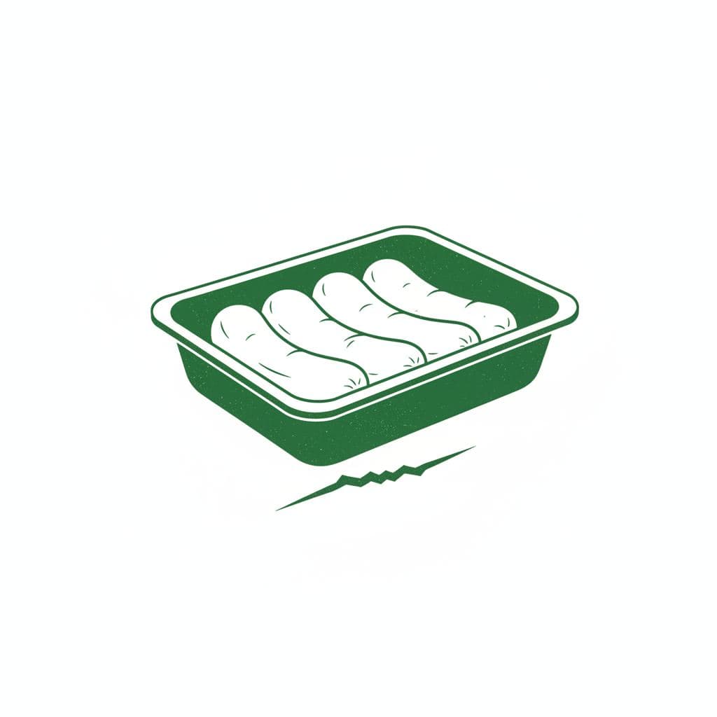 The Sausages Are Finally Ringing Up — print by Wenfeng Lu — MODULAR · a one-of-a-kind original