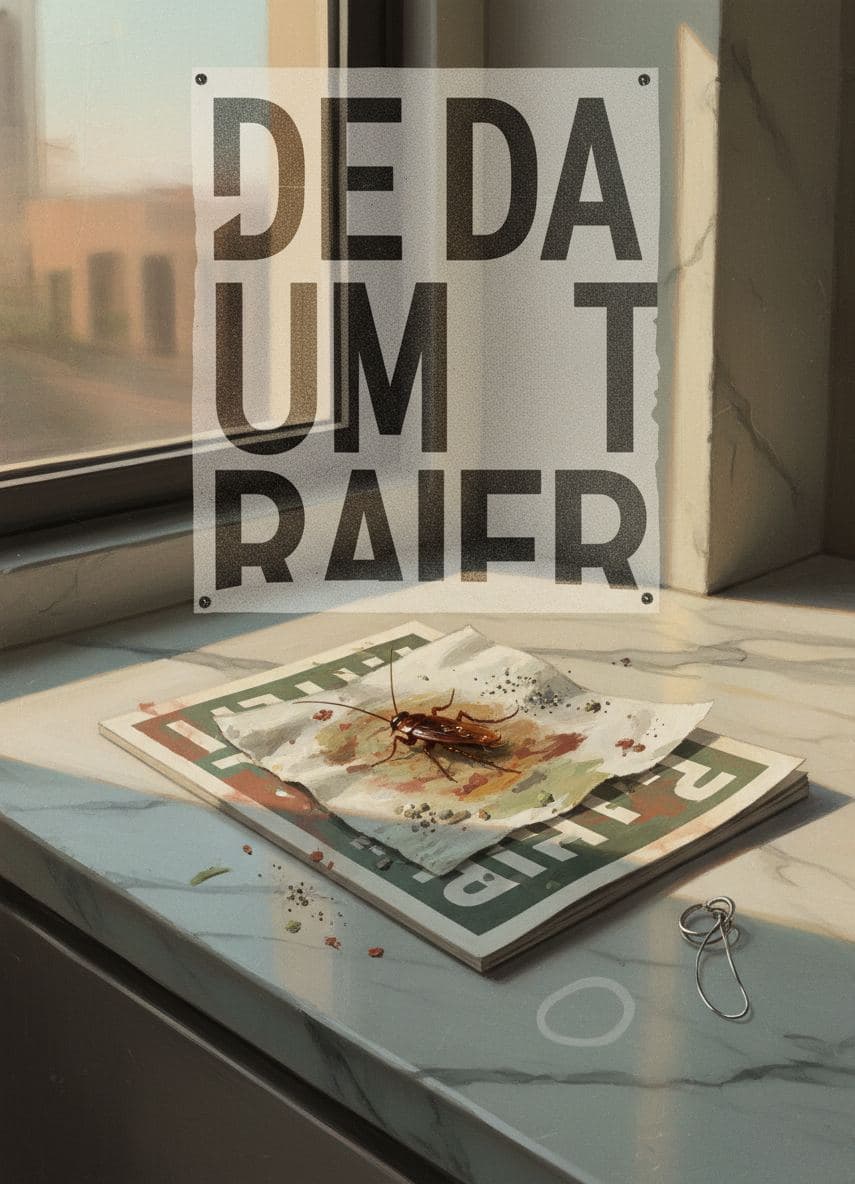 The Scuttling Across Mundane Objects — print by Irmela Bechmann — MODULAR · a one-of-a-kind original
