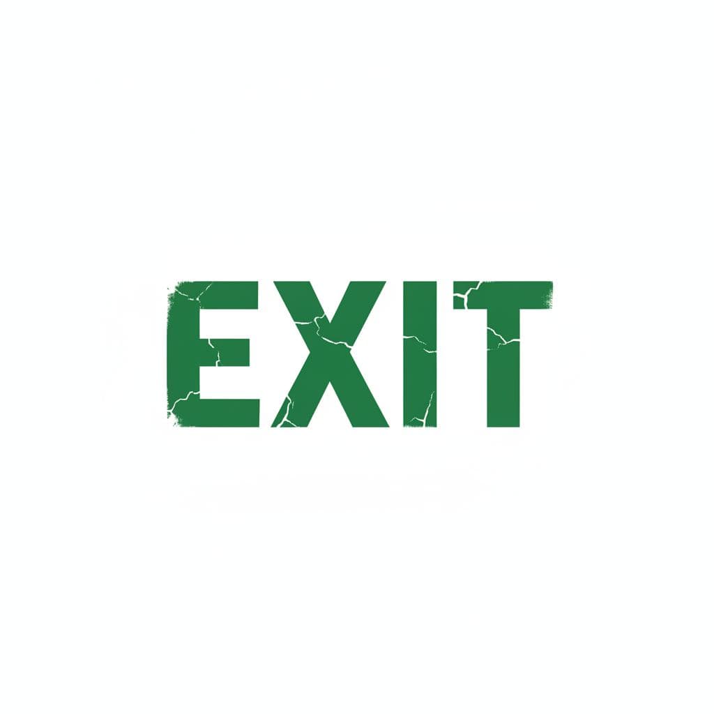 The Student and the Exit Bar — print by Wenfeng Lu — MODULAR · a one-of-a-kind original