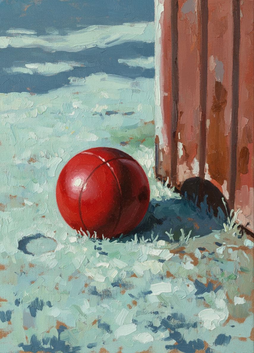 The Sunday Afternoon Gets Cold — abstract work by Saskia Vandenberg — MODULAR · a one-of-a-kind original