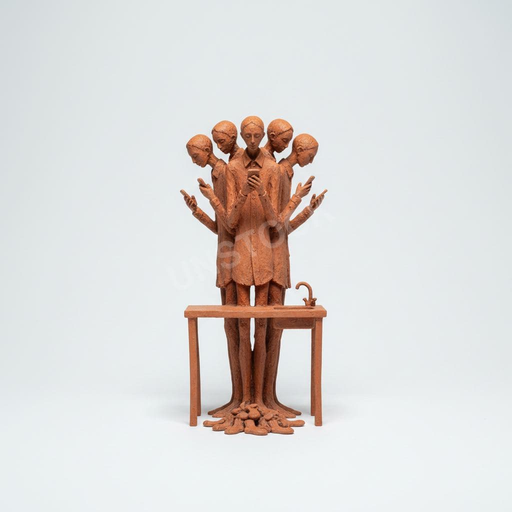 the tired scroll of parenthood — Stefan Tannhäuser · MODULAR one-of-a-kind original
