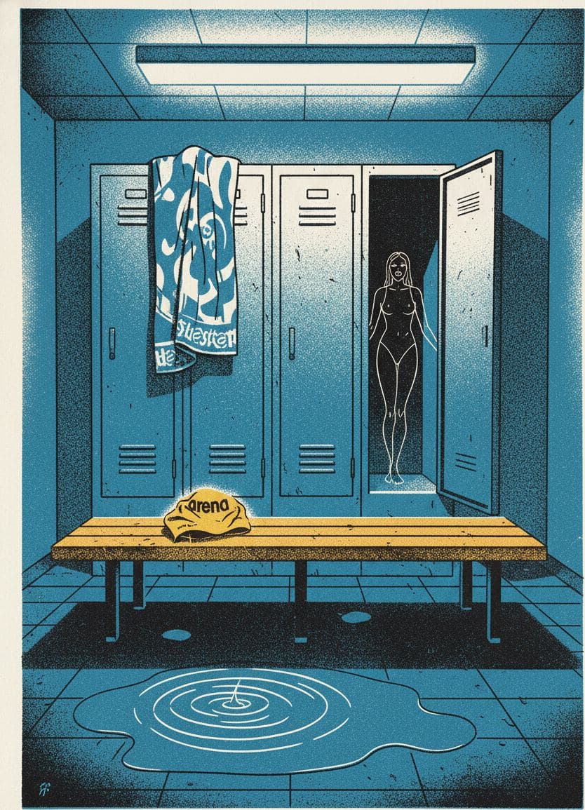 The Yellow Cap and the Slow Drip — print by Anya Pietrowski — MODULAR · a one-of-a-kind original