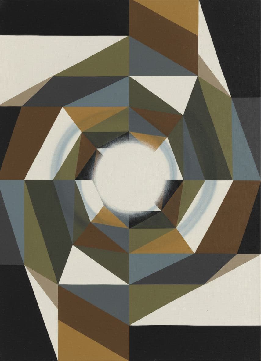 Unseen Stories on a Tuesday Morning — abstract work by Viktor Eklund — MODULAR · a one-of-a-kind original